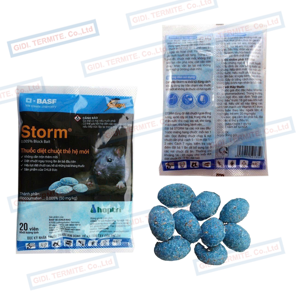 Thuốc diệt chuột STORM (Bả chuột)